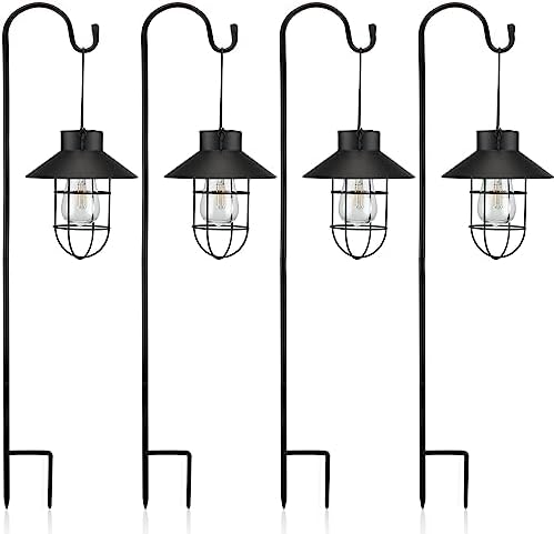 Minifinker Lampes Solaires Suspendues Lanternes Solaires Décoratives En