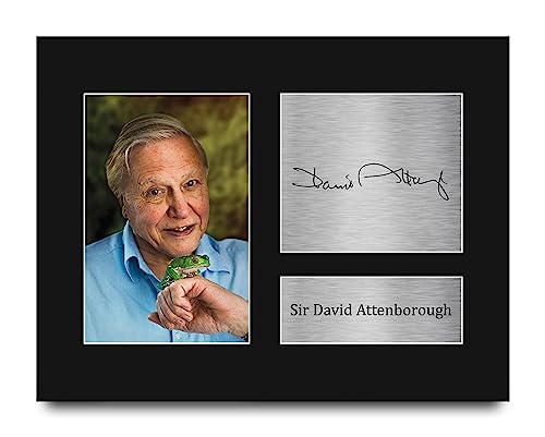 David Attenborough Signed Poster (Unframed)