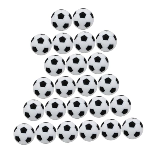 VANZACK 24Pcs Table Soccer Balls Footballs for Mini Table Football Games for Art Projects Birthday Decorations Classroom Rewards and Activities