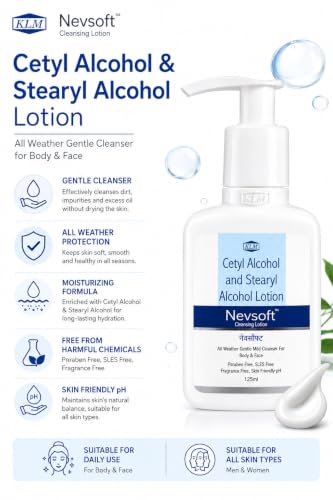 Nevsoft Cetyl Alcohol Cleansing Lotion, 125ml - Image 5