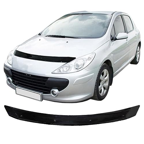 Bra de capot contre impacts gravillons Peugeot 307 protection avant