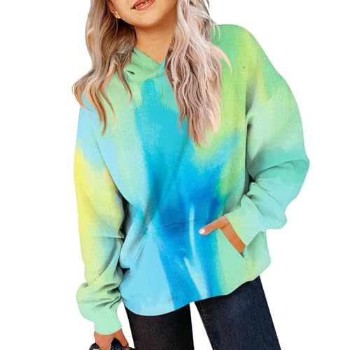 GOFULY Hoodies For Teen Girls Trendy Long Sleeve Sweatshirt Hooded Stars Print Fall 2025 Hoodie Boys Shirt 2-14 Years