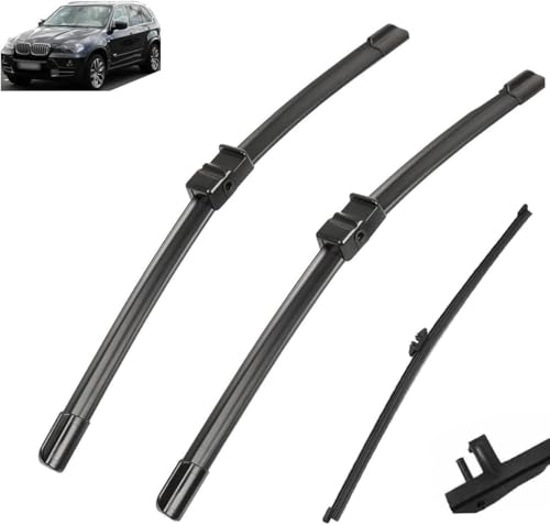 Essuie-glaces BMW X5 E70 résout les traces de pluie kit avant arrière 2006-2011