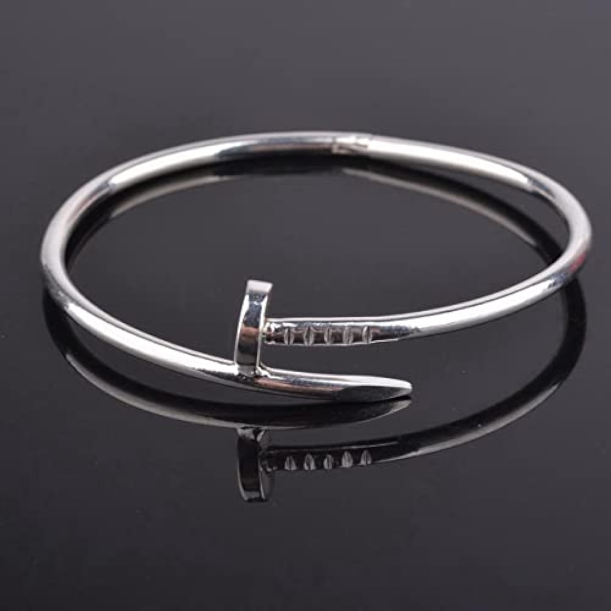 Stainless Steel Anti Tarnish Nail Bracelet