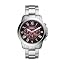 Silver/Red Dial