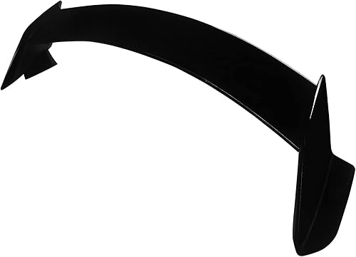 Miniatura 5 de CHIESMA, Alerón trasero apto para Honda Civic 2016-2021 10 generación estilo R Hatchback negro brillante pintado ABS trasero alerón trasero alerón