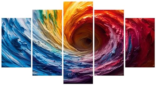 Diamond Painting Kit Complet 5 Panneaux grand format 300x180cm de broderie diamant E-10143