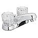 Aqua Vista 10-B421-AV Two Handle Bathroom Sink Faucet Bundle with RIDGID 57003 EZ Change Faucet Installation and Removal Tool