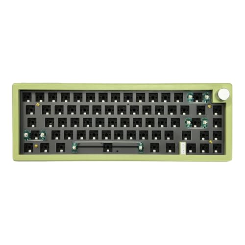 Teclados mecánicos inalámbricos, teclado inalámbrico para computadora de escritorio portátil, teclado mecánico RGB inalámbrico Abs Gmk67, teclado mecánico inalámbrico ajustable para la oficina y el