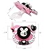 CutiePlusU Adult Sized Pacifier Dummy for Adult DIY Handmade - Black Bunny
