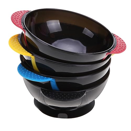 Ipetboom Salon Shampoo Bowl Reusable Hair Dye Bowl Set Tinting for No Mess Coloring Random