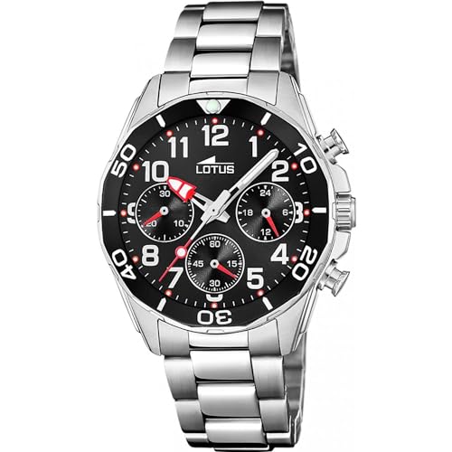 LOTUS Reloj Infantil 18858/2 Junior Collection Caja de Acero Inoxidable 316l Plateado Correa de Acero Inoxidable 316l Plateado LOTUS Reloj Infantil 18858/2 Junior Collection Caja de Acero Inoxidable 316l Plateado Correa de Acero Inoxidable 316l Plateado