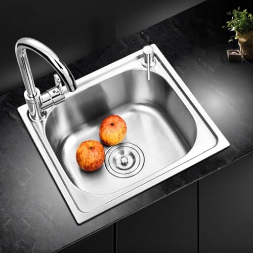 Évier d'angle mural compact gain de place en inox pour studio et bar - 8