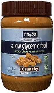 Fifty 50 Foods Crunchy Peanut Butter (6 Pack)