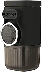 Vctitil Máquina de café expresso portátil, mini máquina de café de viagem prensada à mão, sem necessidade de eletricidade, máquina de café expresso portátil, perfeita para acampamento ao ar livre