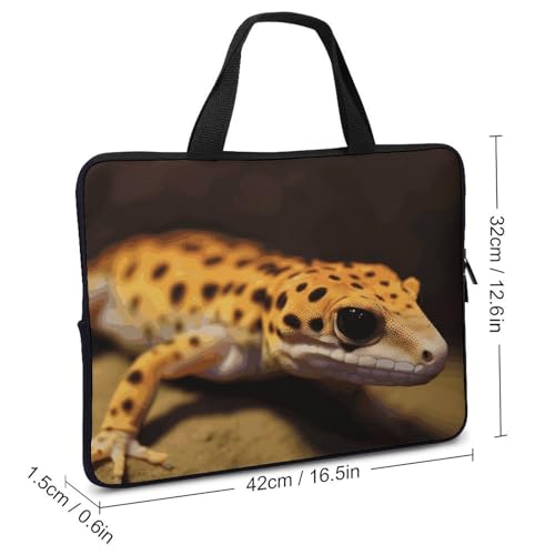 Housse ordi 17" léopard Little Gecko contre les rayures - 2