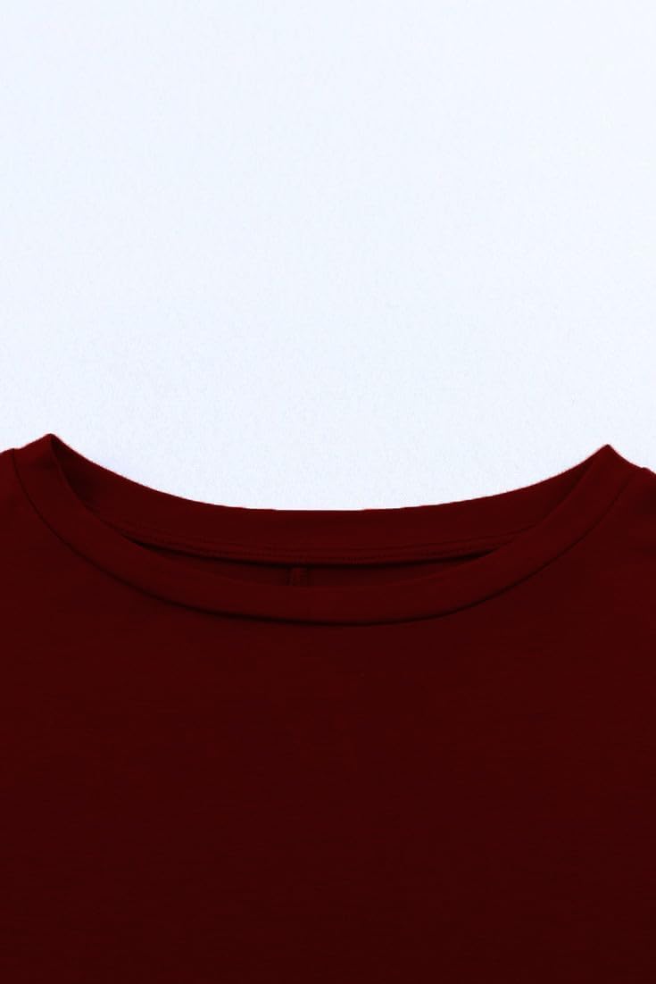 Poetsky Fall Womens Tunic or Tops to Wear with Leggings Long Sleeve Casual Long Shirts Blouses with Pockets - Image 2