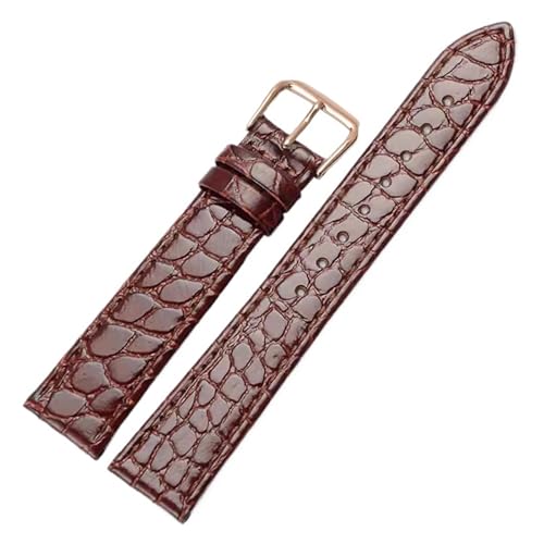 Correa de reloj piel vaca antialérgica para sustituir correas gastadas de 14mm