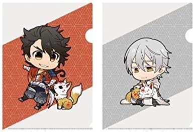 Amazon 活撃 刀剣乱舞 アニメイトカフェ ミニクリアファイルセットc 陸奥守吉行 鶴丸国永 アニメ 萌えグッズ 通販