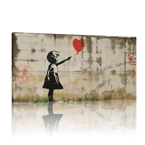 Affiche Banksy Fille au Ballon Rouge pour transformer vos murs vides en espace d'expression