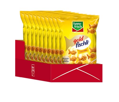 Funny-Frisch goldfischli Sesam, 10er Pack (10 x 100 g)