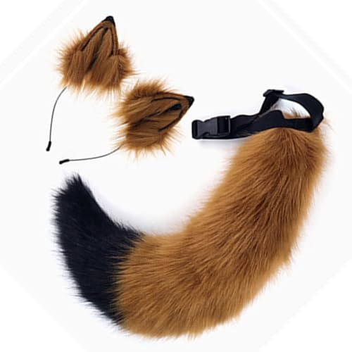 Serre-tête queue de renard jouet idéal pour cadeau de Noël - 5