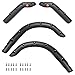 10L0L Golf Cart Fender Flares - Standard Fender Flares Front and Rear for EZGO TXT 1998-2013 Gas/Electric Carts with Metal Mounting Hardware Not Fits 48V Electric and Modified Cart