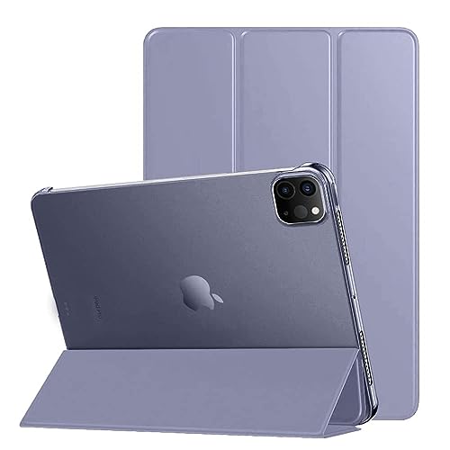 Amazon Basics Smart Trifold Hard Matte Back Flip Stand Case Cover for iPad Pro 4th/3rd/2nd Gen (11 inch) | Support 2nd Gen Apple Pencil Charging (Lavender) (B0CSYNYPWT) Amazon Price History, Amazon Price Tracker