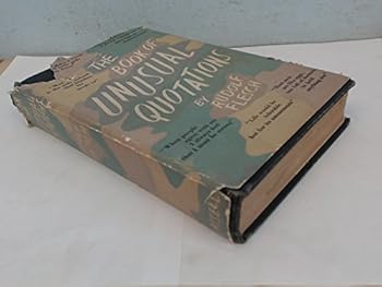 The Book Of Unusual Quotations