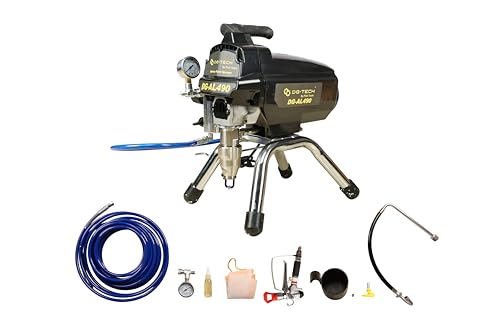 Image of DG-Tech Airless Paint Sprayer 490 | 2400W High Power Motor | 1000-3000 PSI | 3.5L /Min High-Pressure Professional Paint Sprayer for Wall, Industrial & Commercial Painting