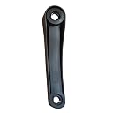 CYCLEGALLERY 42T Steel Bicycle Chainring Crank Set | Cotterless Square Taper Crankset | Compatible with 116mm–175mm Bottom Brackets | Durable Black Finish | MTB, Road & Hybrid Cycles gallery image