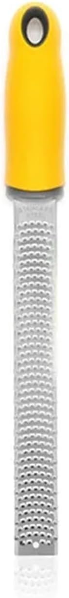 Lemon Zester Cheese Grater Parmesan, Lime, Ginger, Garlic, Chocolate, Vegetables Fruits Kitchen Tools(Yellow)