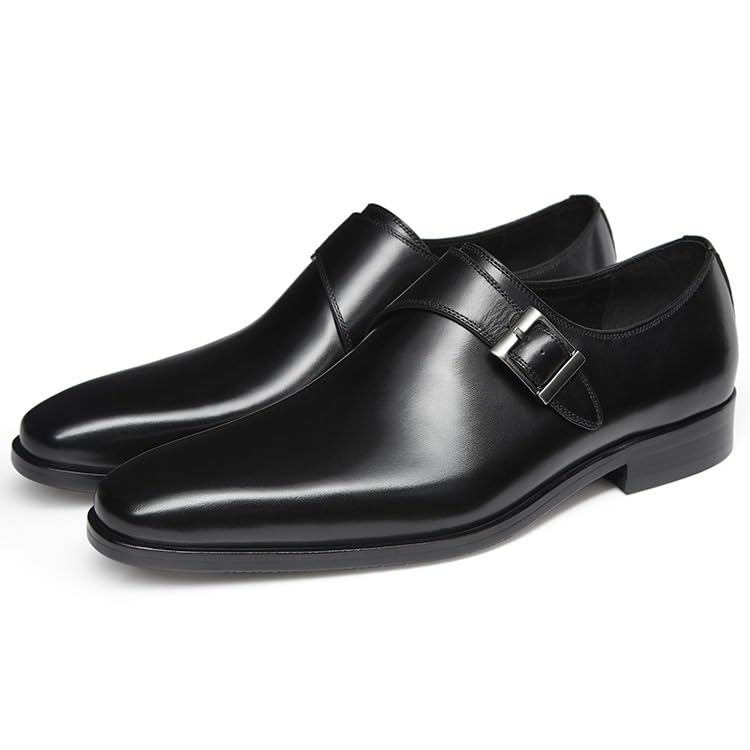 Elegant Shoes for Men Slip-On Italian Luxury Genuine Men Cow Leather Shoes Men Shoes Styles Comfortable Formal Shoes Men Non Slip Anti-Slip Walking3