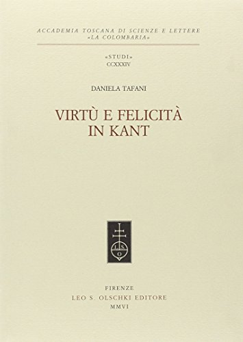 Virtù e felicità in Kant