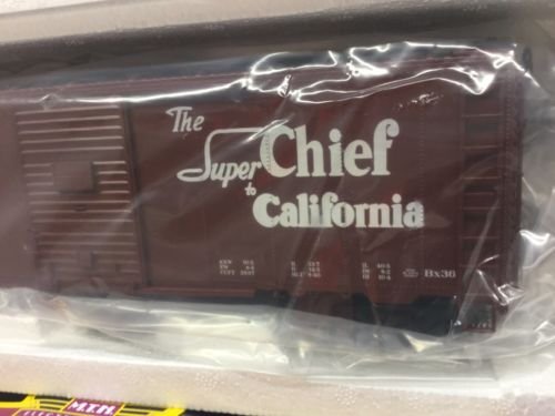 MTH 6-Car 40' AAR Box Car Set - Santa Fe