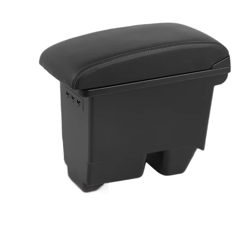 SXQPOCAR For Toyota Yaris SUV For Yaris Cross Car Armrest Box Storage Box Retrofit Parts Replacement Parts(A2 Black Black line)