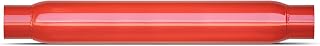 Thrush Glasspack Muffler 2.5" Inlet/Outlet - Deep Vintage Tone, Straight-Through Performance for Muscle Cars & Trucks
