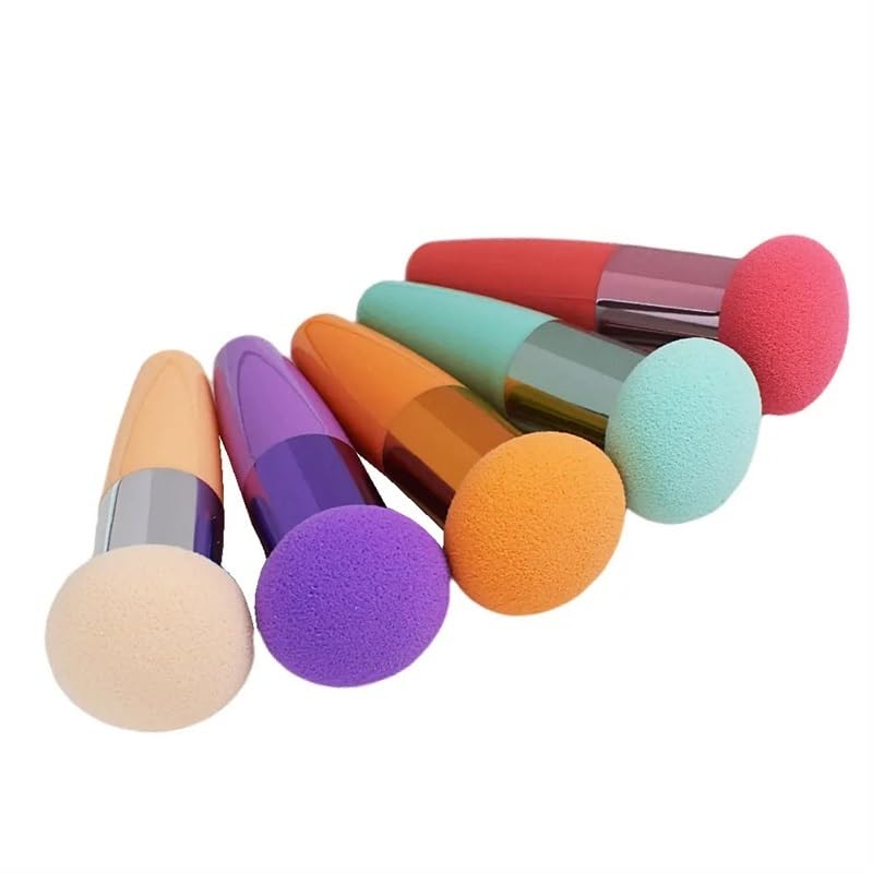 Makeup Puff Beauty Tool For Face Body Powder Setting Pressed Powder Application(5pcs)