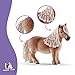 Schleich Horse Club - 8 PC Miniature Shetland Pony Family Playset with 3 Horses and Accessories - Collectable Farm Animal Figurines - Realistic Mini Horse Toys for Girls and Boys - Kids Ages 5+