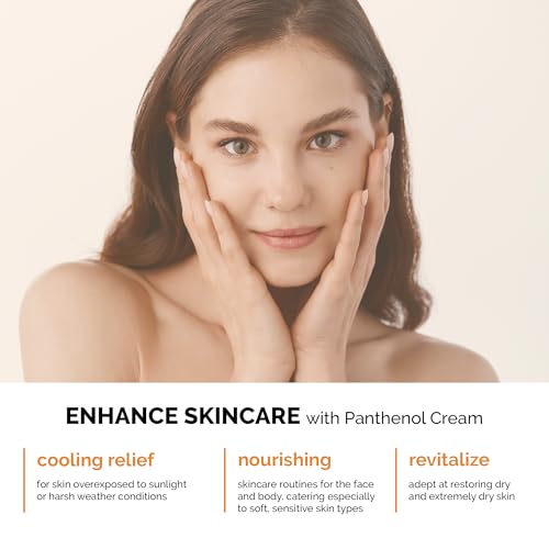 Aflofarm Panthenol - Cream, Ideal for Sun-Exposed or Weather-Affected Skin, Moisturizes Dry Skin, Nutritional Skincare for Soft and Sensitive Skin - 30g