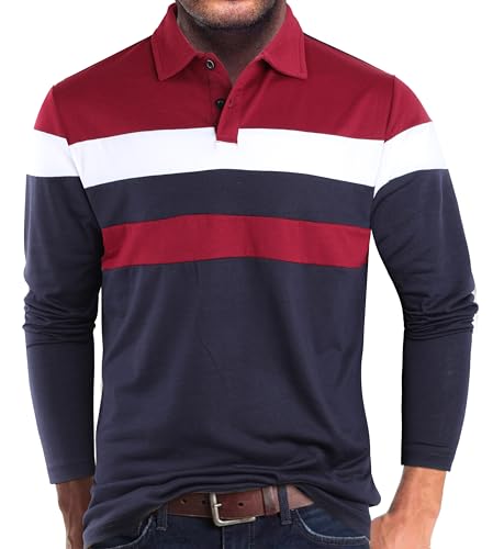 Opiniones de Camisetas y polos para Hombre , listamos los 10 mejores. 47 LECOONMX Polo Hombre Casual Playera Camiseta Manga Corta con Botones para Diario Negocio Golf