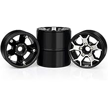 KYX Racing سبائك الألومنيوم 1.9 & # 34 ؛ حواف العجلات ترقيات قطع غيار ملحقات سيارة RC Crawler محورية SCX10 II 90046 Capra UTB TRX4 D90 4 قطع