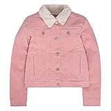 Levi's Girls Denim Trucker Jackets,Blush,M