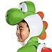 Disguise Super Mario Bros Child Yoshi Costume Accessory Kit | Kid's Yoshi Cosplay Kit with Headpiece & Inflatable Shell