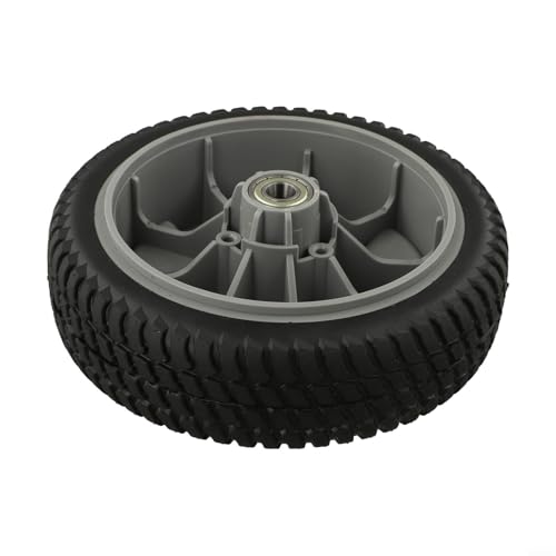 Conjunto de rueda delantera de repuesto de 8 pulgadas para Toro para cortacésped TIMEMASTER Modelos 20199 20200 20975-21811 para parte 125-2510 Construcción robusta Fácil montaje Maniobrabilidad