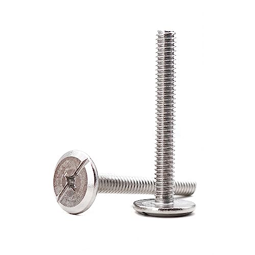 1/4"-20 x 2 Inches Hurricane Bolts Combo Sidewalk Bolts Screws, 25-Pack, 304 Stainless Steel