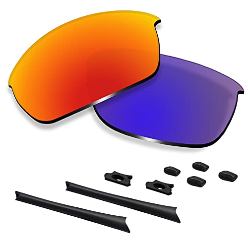 Image of Polarized Replacement Lenses & Rubber Kits for Oakley Flak Jacket