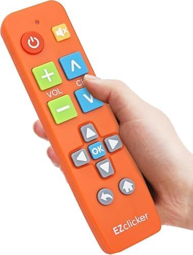 EZclicker Big Button Universal TV Remote