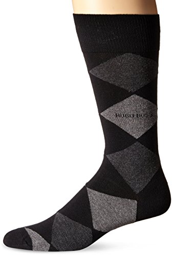 HUGO BOSS Men's RS Design Diamond Crew Sock