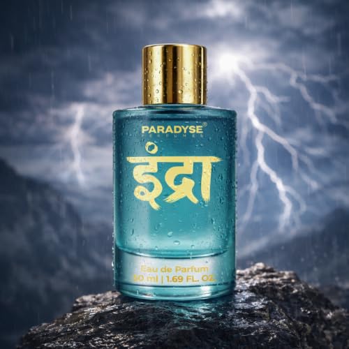 Image of Indra: The Rule by Paradyse Perfumes | Unisex Luxury Eau de Parfum | Citrus-Spice Oriental with Smoky Depth - Office & Boardroom Signature Fragrance, 50 ML